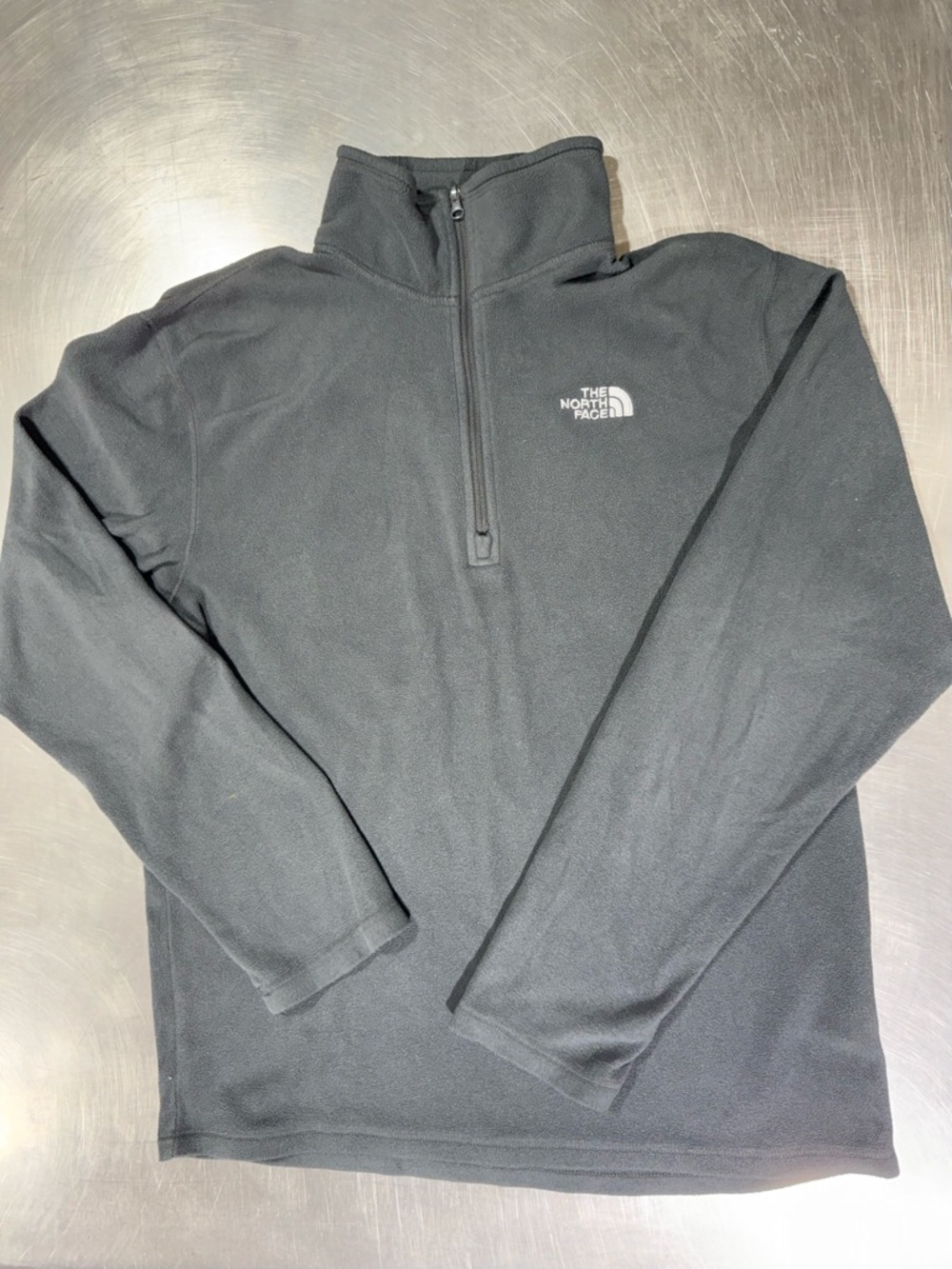 The North Face Black Half-Zip Fleece Pullover